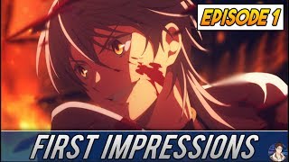 Katsugeki Touken Ranbu Episode 1 First Impressions  Interesting Start 活撃／刀剣乱舞 [upl. by Kym137]