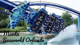 Manta SeaWorld Orlando 2024 [upl. by Atsyrk]