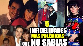 TOP 5 de las infidelidades más polémicas ydevastadoras de los últimos años que sufrieron los famosos [upl. by Hanan]