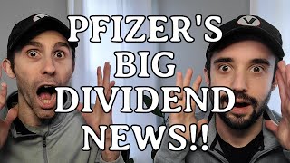 Pfizer Dropped HUGE Dividend News  4 Yield amp 10 Years Dividend Growth  Dividend Investing [upl. by Berlinda]