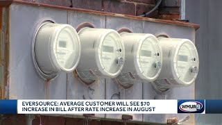 Average NH Eversource customer to see 70 increase in August bill [upl. by Mccowyn]