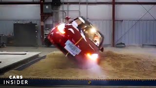 Why Teslas Model Y Received A 5Star CrashTest Rating [upl. by Adnalahs792]