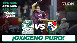 Resumen y goles  México vs Panamá  ELIMINATORIA Qatar 2022  TUDN [upl. by Trudey315]