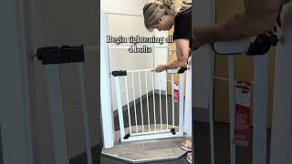 Callowesse Kemble Safety Gate  How to install 🌟 [upl. by Renaxela437]