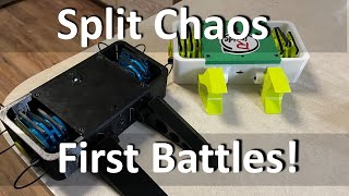 Split Chaos Plastic Antweight Multibot First Fights [upl. by Anail]