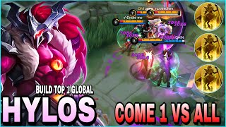 Hylos Best Build 2023  Unstoppable  Build Top 1 Global Hylos  MLBB [upl. by Athene]