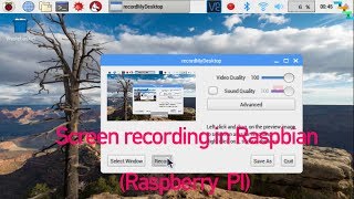 Screen Recording in Raspberry PI Raspbian [upl. by Arotahs515]