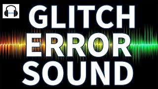 🎵No copyright free Computer Glitch Error Machine sound effect fx [upl. by Asserak]