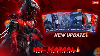 BGMI LIVE NEW UPDATE GAMEPLAY  FULL RUSH  FULLY COMEDY  IGL KAMAL YT LIVE  IPAD 11 PRO M1 [upl. by Tenner773]