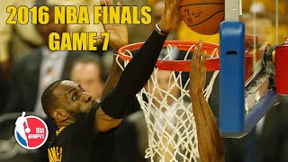 FULL GAME Cleveland Cavaliers vs Golden State Warriors  2016 NBA Finals Game 7  NBA on ESPN [upl. by Anihsak]