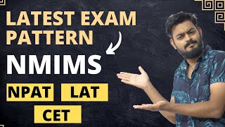 Latest 2023 exam patterns of NMIMS  NPAT NMIMS LAT CET  NMIMS 2023 admission [upl. by Ahsemal]