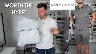 Is MDV Worth the Hype  HUGE Maniere De Voir Mens Clothing Haul amp TryOn 2022 [upl. by Gnuh919]