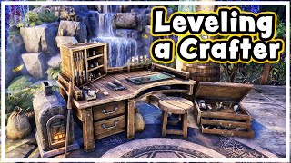 Leveling a Crafter in ESO Tips amp Tricks 🔨 [upl. by Bennett]