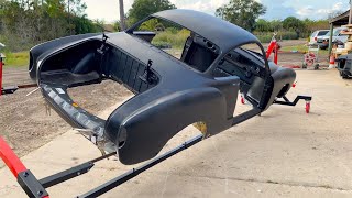 FULL RESTORATION Rotisserie Build VW Karmann Ghia  Complete Restoration Series [upl. by Johppah655]