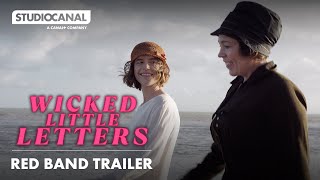 WICKED LITTLE LETTERS  Official Red Band Trailer  Starring Olivia Colman Jessie Buckley [upl. by Gardie]