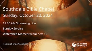 Sunday Service  October 27 2024  1100 AM  John 1518164  Hate  Forewarned Is Forearmed [upl. by Bourne]