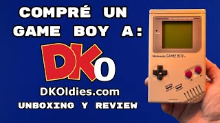 Compré un Game Boy a DK Oldies Unboxing y Review [upl. by Cadman]