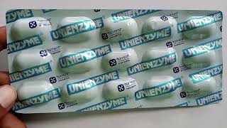 Unienzyme tablet basic use price benefits composition dose all details in hindi [upl. by Entruoc]