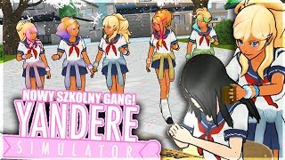 Nowy szkolny gang  Yandere Simulator 38 🔴 [upl. by Laehcor]