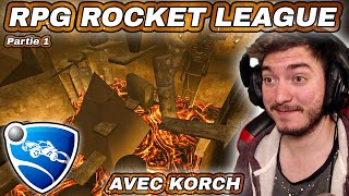 ON PART À LAVENTURE SUR RL   Rocket League avec Korch  Egyptian Parkour by Lethamyr  Partie 1 [upl. by Allie]