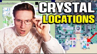 Bladers Rebirth ALL NEW CRYSTAL SPAWN LOCATIONS Guide [upl. by Oberheim]