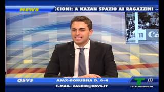 QSVS  il momento dei gol di Anderlecht  Milan 1  3 TeleLombardia [upl. by Kwok792]