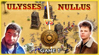 Ulysses Zeus vs Nullus Hades 13 Champions League Live Casts aom ageofmythology ageofempires [upl. by Hwu]