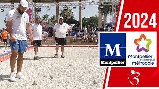 Après poules LACROIX vs Tyson MOLINAS  International triplette à pétanque Montpellier 3M 2024 [upl. by Silloc]