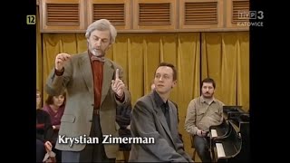 Krystian Zimerman Masterclass in Katowice Excerpt [upl. by Lecirg287]