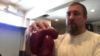 Top boxer custom boxing glove review [upl. by Nosliw]