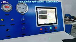 Suncenter Gas Cylinder Hydrostatic Test Machine [upl. by Anonyw287]