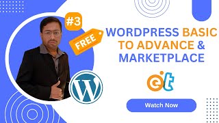 WordPress Dashboard discussion  Tutorial03  WordPress Basic To Advance amp Marketplace [upl. by Cami]