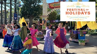 “Mirabel’s Gifts of the Season” at Disney California Adventure  Festival of Holidays 2024 [upl. by Wolfie]