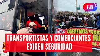 🚨 Paro de transportistas en Perú DNews en vivo desde Lima [upl. by Anabal]