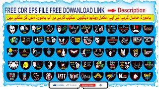 motorcycle break batti cdr free download ll new cdr file ll free cdr ll how to Make stickers [upl. by Ahsahtan]