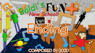 Ending  Baldis Fun New School Plus Classic Edition Original Soundtrack [upl. by Nemra]