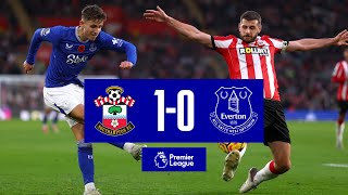 SOUTHAMPTON 10 EVERTON  Premier League highlights [upl. by Li]