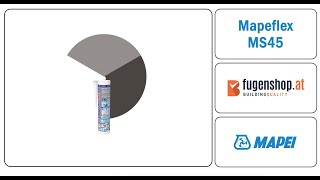 Mapei  Mapeflex MS45  HybridKlebe und Dichtmasse  Fugenshopat [upl. by Jason]