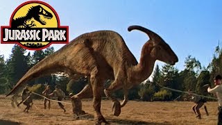 The History of the Parasaurolophus in the Jurassic Park Franchise [upl. by Neenej]