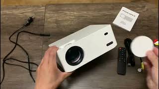 Vidéoprojecteur WiFi 15000 Lumens VISULAPEX S1 Retroprojecteur Des images lumineuses et un son [upl. by Eidua]