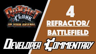 Ratchet amp Clank 3 Dev Commentary 4  Marcadia Refractor  Battlefield [upl. by Ednalrym]