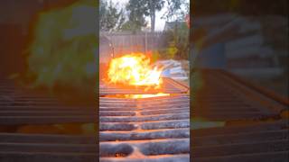 How to start a grill with no igniter in 1 second [upl. by Suoiradal]