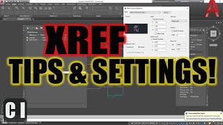 AutoCAD XREF Tips amp Settings Overlay vs Attach  More  External References  2 Minute Tuesday [upl. by Cherry]