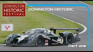 Donington Historic Festival 2024 part one  Club displays amp qualifying [upl. by Grove273]