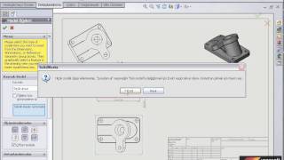 SolidWorks Teknik Resim Oluşturma 1 [upl. by Juanne621]