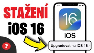 Jak STÁHNOUT a NAINSTALOVAT iOS 16 do iPhone  Návod  iPhone  Telefon  Apple ID  iOS 16 [upl. by Welford580]