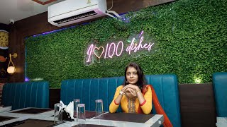 100 dishes restaurant  My 1st Vlog  Bankura vlog [upl. by Aidnahs]