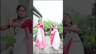 Daker Tale Komor dole 😍 likesubscribe dance pujodance durgapujodance [upl. by Alica]