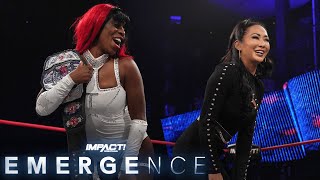 Gail Kim Interviews Trinity  Emergence 2023 PostShow [upl. by Duwalt]