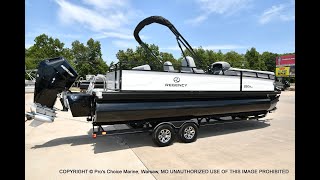 2024 Regency pontoon boat 250 DL3 w350HP V10 Verado Stock ST1002 [upl. by Jeritah615]